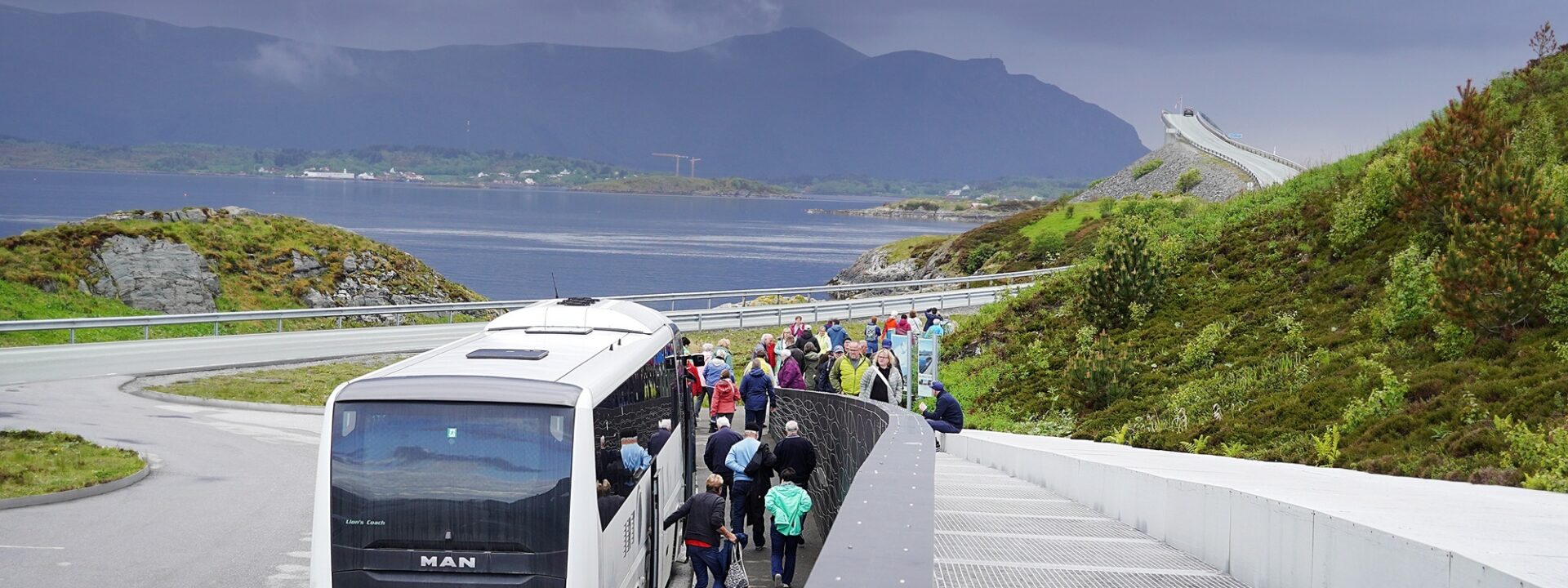 Parking by the Atlantic Road