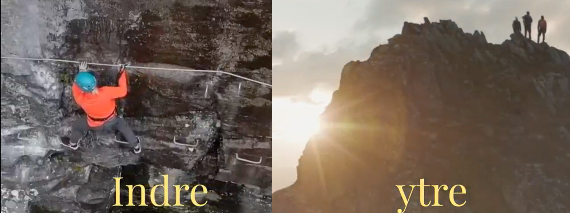 Skjermbilder av annonse til Romantikk i rå landskap